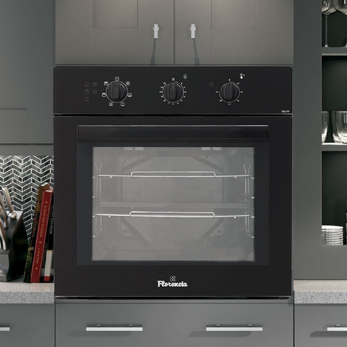 Horno empotrable eléctrico Florencia 7857F 63L negro 220V-240V
