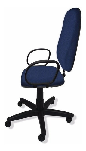 Cadeira Presidente Giratória Ultrabases Cor Azul