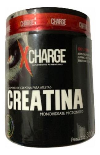 Creatina Monohidratada Micronizada Xcharge 300g - Neutro Sem Sabor