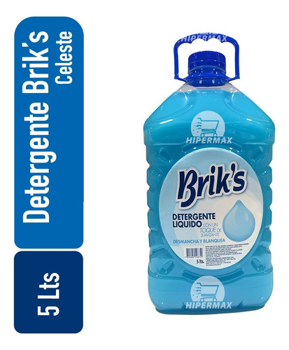 Detergente Briks Perlado 5lts