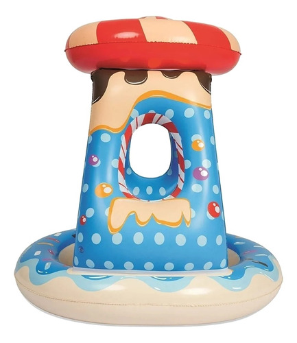 Pileta inflable con techo redonda Bestway 52270 de 91cm x 89cm 26L