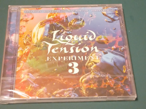 Liquid Tension Experiment 3 Cd Caja Acrilica Usa