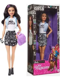 Muñeca Karen Polinesia Barbie Polinesios Mattel Coleccion