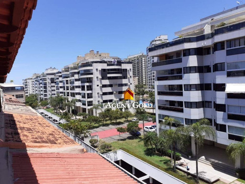Imagem 14 de 23 de Cobertura Com 3 Dormitórios À Venda, 330 M² Por R$ 1.800.000,00 - Barra Da Tijuca - Rio De Janeiro/rj - Co0254