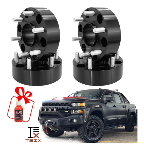 Kit Espaciadores Chevrolet Silverado Cheyenne 2007 2 Pu 4pz