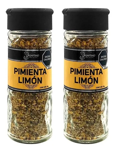 comprar Pontino Pimienta Limón 74 Gramos 2 Piezas