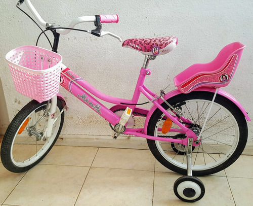 Bicicleta Niña Rodado 16 Musetta Betty Blue Rosa Chicle Exce