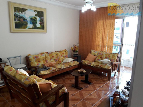 Imagem 11 de 25 de Apartamento Com 2 Dormitórios À Venda, 97 M² Por R$ 270.000,00 - Vila Guilhermina - Praia Grande/sp - Ap12488