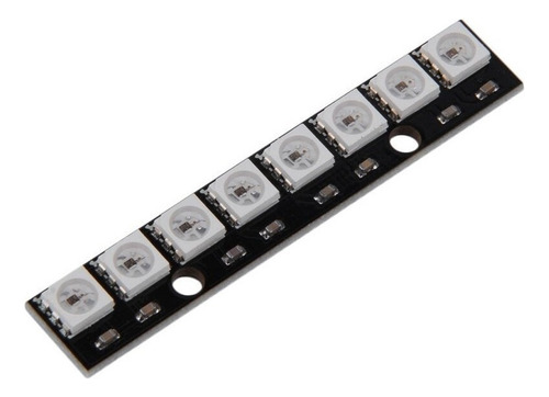 5 Módulos Ws2812 Tira 8 Led Rgb 5050 Para Arduino Pic