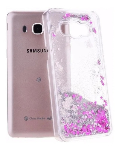 Protector Funda Liquido Escarchado Samsung J7 J700 2015