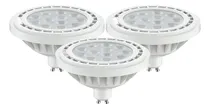 Comprar Pack X3 Lampara Dicro Ar111 Led Gu10 15w Luz Calida Fria Luz Blanco Cálida