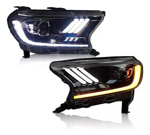 Farol Led Drl Ranger Daylight 2016 A 2018 Xl Xls Xlt Limited