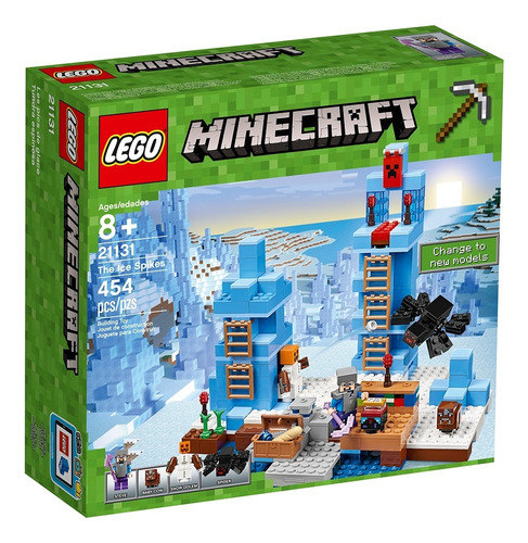 Lego Minecraft 21131 The Ice Spikes Nuevo