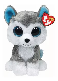 Slush Perro Husky Ty Beanie Boo Boos Orig Peluche 15 Cm