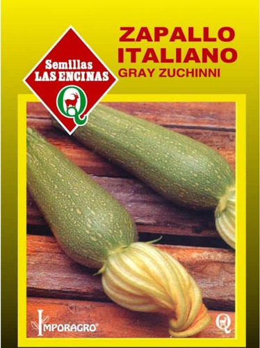 Semillas De Zapallito Italiano Grey Zucchini