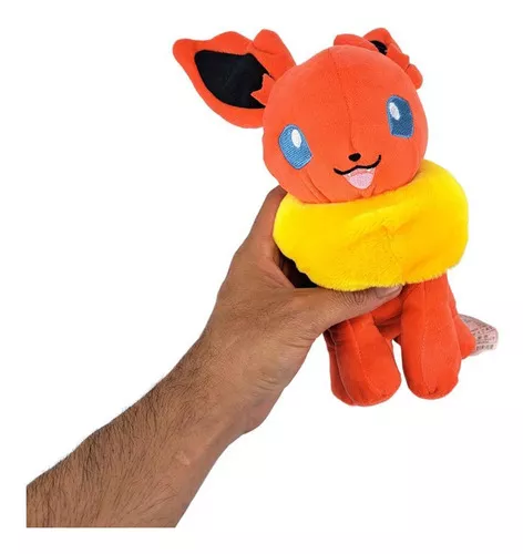 Eevee Pokémon De Pelúcia Grande 26 Cm Pronta Entrega