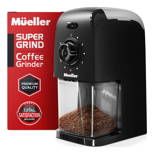 Mueller Supergrind - Molinillo De Caf Elctrico Con Parte Ext