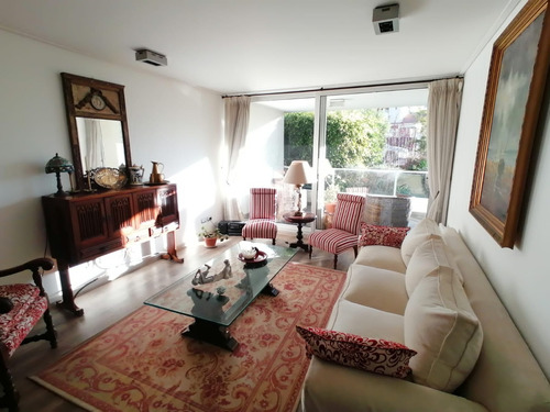 Lindo Departamento Con Jardín Privado En Reñaca