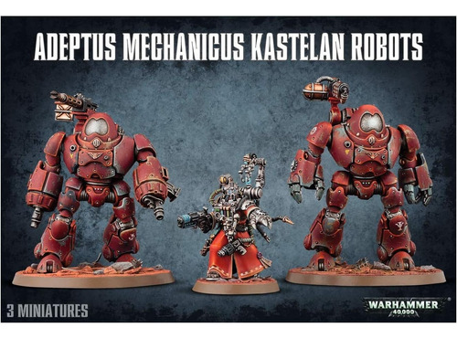 Warhammer 40k - Adeptus Mechanicus Kastelan Robots,