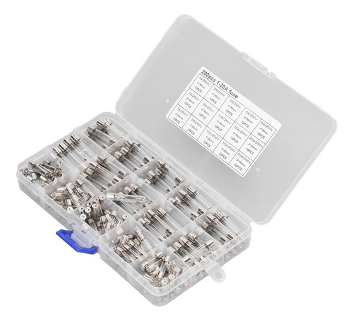Fusible De Vidrio De 250 V, Kit Surtido De 200 Fusibles Auto