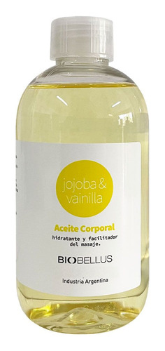 Aceite Masajes De Jojoba Y Vainilla Biobellus 500ml