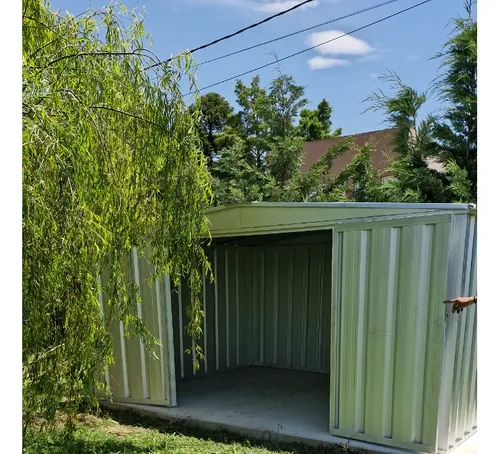 Galpon Deposito Contenedor Galv 4x3x2 - Puerta Doble