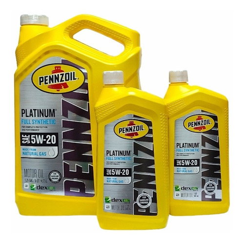  5w20 Platinum Pennzoil 6,62 Lts