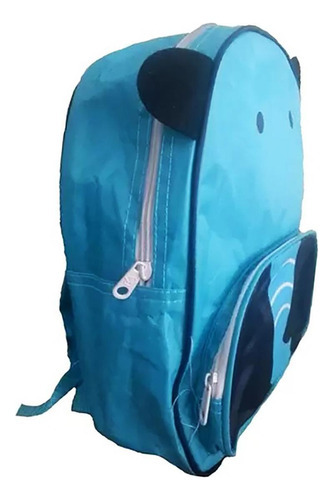 Mochilas Bichinhos Pequena Costas Escolar Aulas Infantil Cor Azul esverdeado