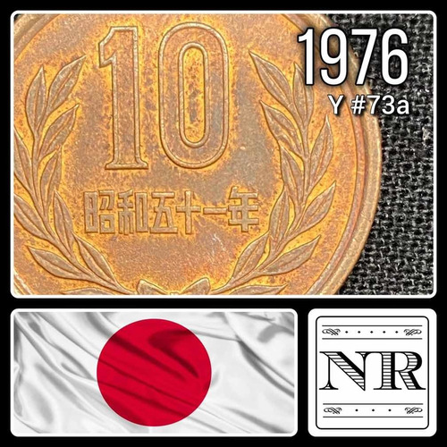 Japon - 10 Yen - Año 1976 (51) - Y #73a - Showa