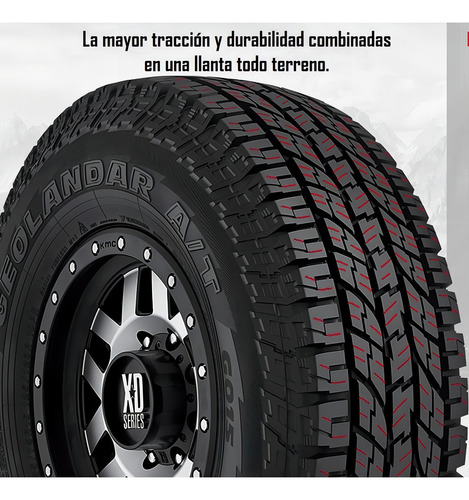 1 Llanta 275/65r17 Yokohama Geoa/tg015 115h 110101579