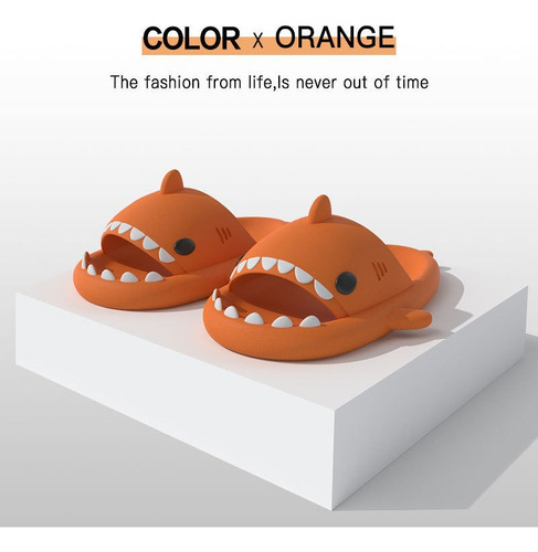 Cute Shark Slipper Sandals Zapatos De Playa Casuales