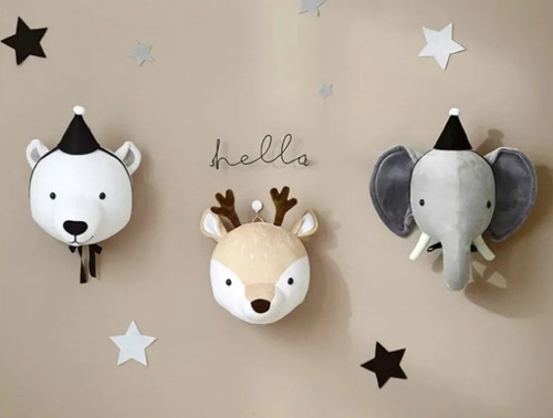 Bx Decoração Para Pendurar Na Parede U Soft Head Xd