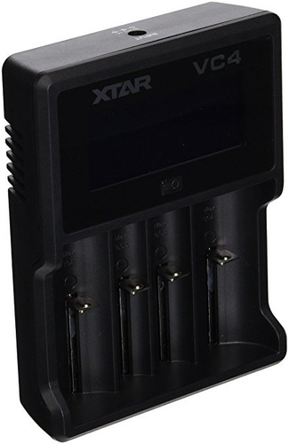 Xtar Vc4 Li-ion / Ni-mh Cargador De Batería De Premium Displ
