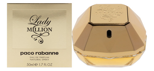 Perfume Lady Million De Paco Rabanne, 50 Ml, Para Mujer