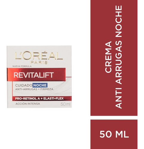 Crema Noche L' Oréal Paris Revitalift X 50ml Tipo de piel Todo tipo de piel