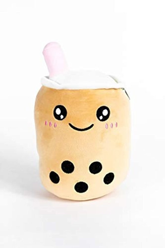 Boba Plushie - Feliz Compartimiento Secreto Burbuja Té Plush