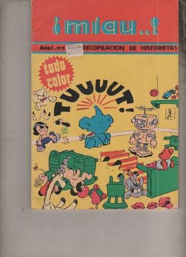 Revista Historieta * Miau * Nº 8 - Año 1975 - Edit Frontera