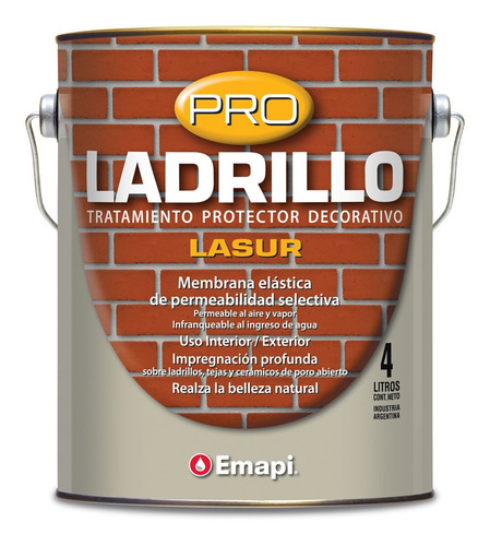 Protector Para Ladrillos Emapi X 20 Lts