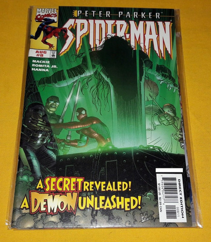 Peter Parker Spider-man Lote 8 Numeros Marvel Usa (Usado)