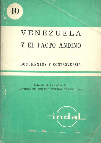 Libro Fisico Venezuela Y El Pacto Andino Original