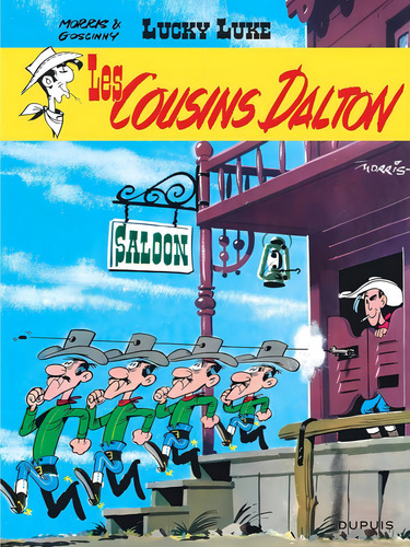 Lucky Luke Les Cousing Dalton Vol. 12, De Goscinny, Rene / Morris. Editorial Dupuis, Capa Dura, Edição 20231024 00:00:00 Em