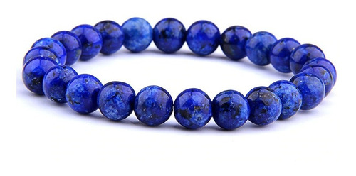 Pulseira Masculina Pedra Lapis Lazuli