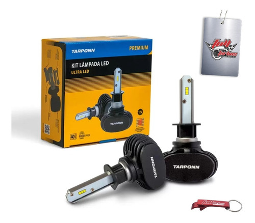 Kit Ultra Led Premium Lâmpadas Tarponn 6000k 40w 4000lm 