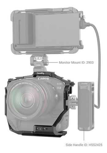 Jaula Smallrig 3884 Para Cámara Canon Eos R3
