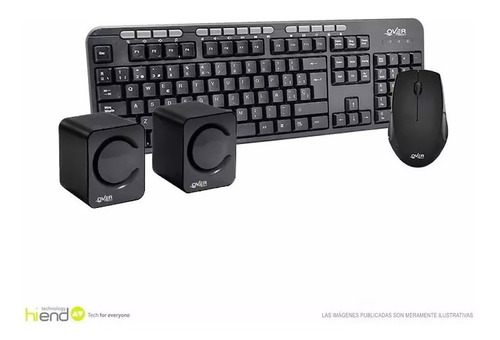 Combo Teclado + Mouse + Parlantes Nova