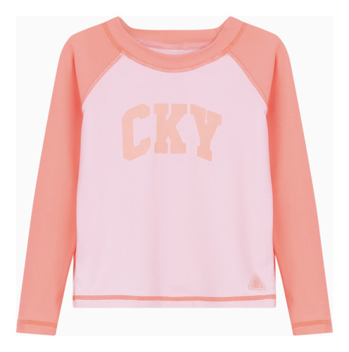 Polera Playa De Niña Filtro Uv Cky (3 A 36 Meses)