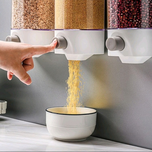 Dispensador De Cereal Y Granos De Pared