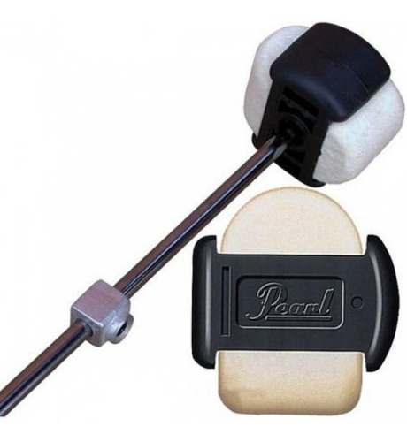 Imagen 2 de 8 de Mazo Pearl B 200 Qb Para Pedal De Bombo