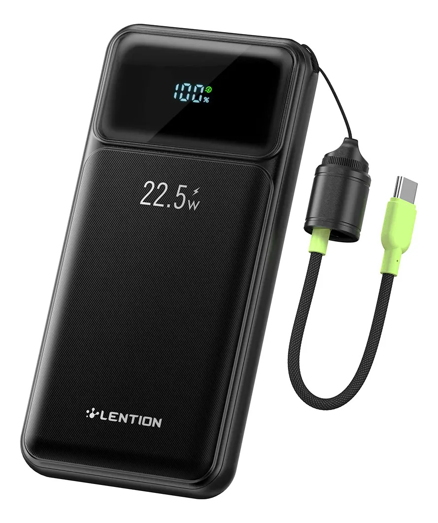 Carregador Portátil Power Bank 10000mah 22.5w Turbo Carga Rápida Universal Usb-c Saída Usb Para Celular iPhone Samsung Xiaomi Motorola Tablet