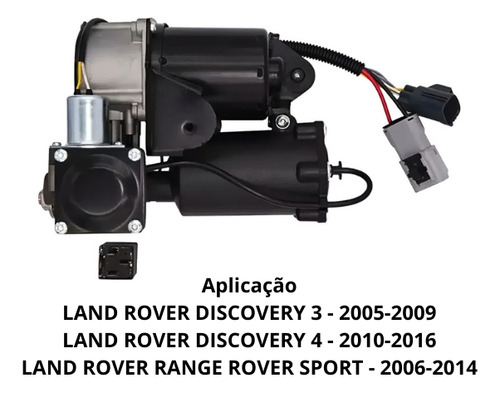 Compressor Suspensão Land Rover Discovery 3 - 2005-2009